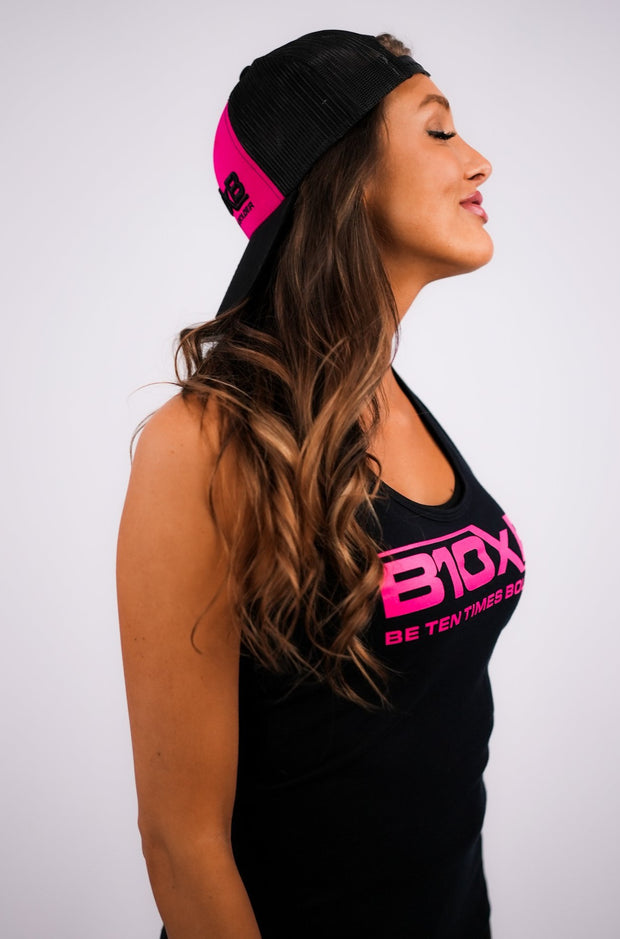Women’s B10xB Black & Pink Tank Top