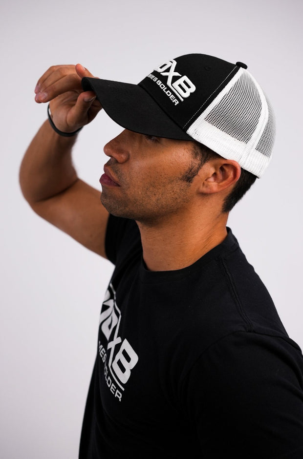 B10xB Black & White Hat