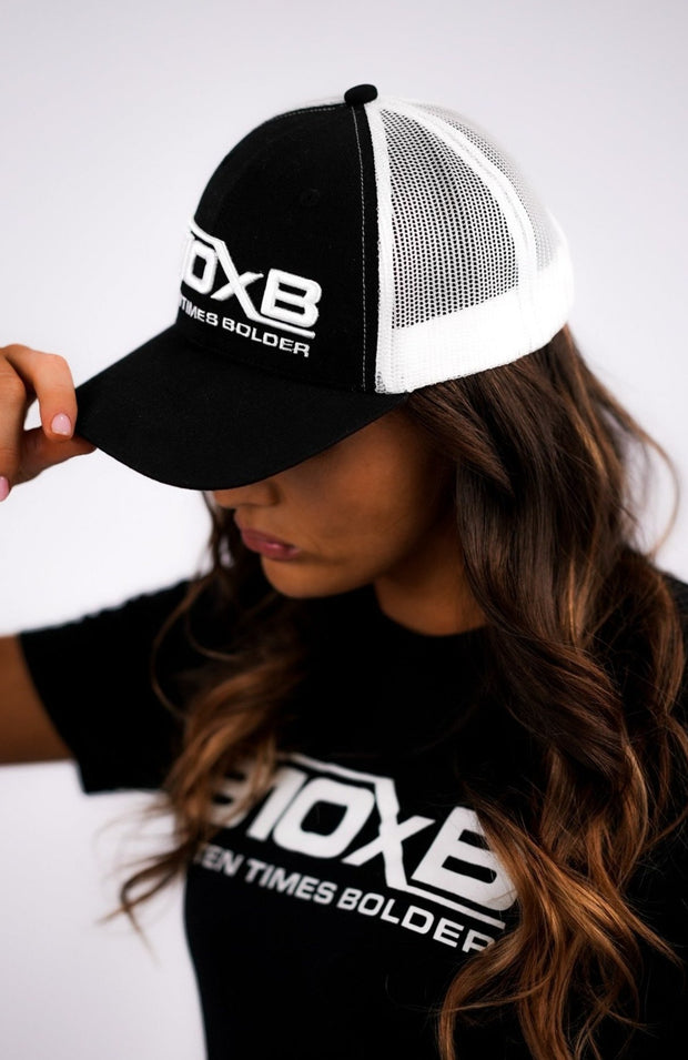 B10xB Black & White Hat